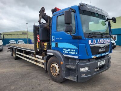 2014 MAN TGM 18.250 4x2 Crane Flat