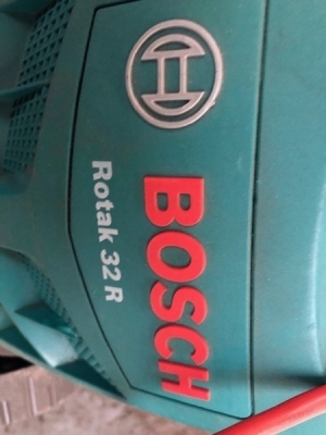 3 x Unused Bosch Rotak 32R Electric Mowers  - 2