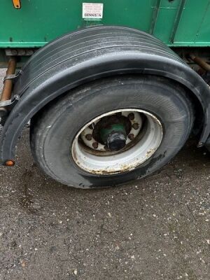 2008 Dennison Triaxle Tipping Skeletal Trailer - 14