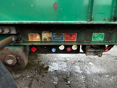 2008 Dennison Triaxle Tipping Skeletal Trailer - 20