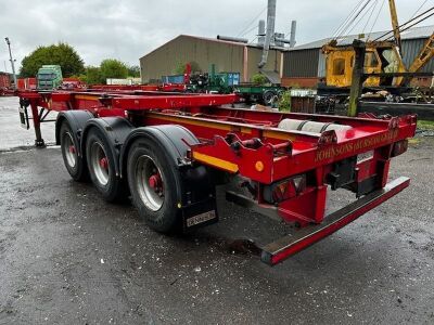 2017 Dennison Triaxle Sliding Skeletal Trailer - 3