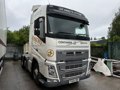 2014 Volvo FH460 Globetrotter 6x2 Midlift Tractor Unit