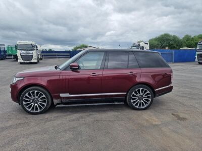 2016 Range Rover Autobiography SDV8 Car