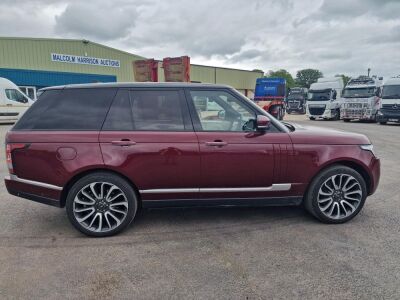 2016 Range Rover Autobiography SDV8 Car - 2