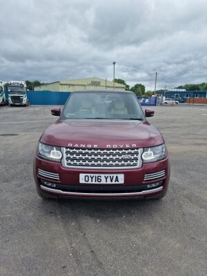 2016 Range Rover Autobiography SDV8 Car - 3