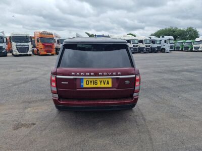 2016 Range Rover Autobiography SDV8 Car - 4