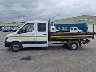 2015 Mercedes Sprinter 313 CDi Twin Cab Tipper