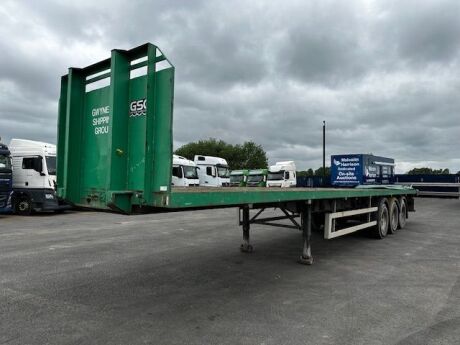 2005 Slemish Triaxle Flat Trailer