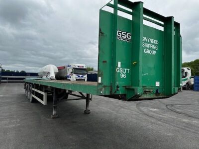 2005 Slemish Triaxle Flat Trailer - 2