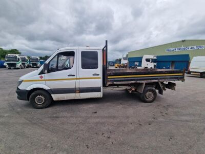 2015 Mercedes Sprinter 313 CDI Twin Cab Tipper