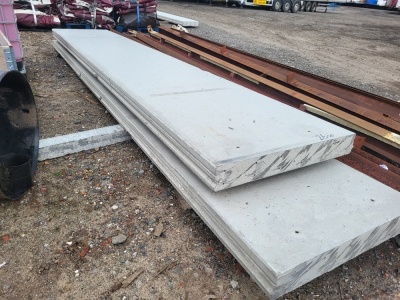 2x Concrete Panels