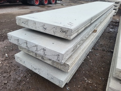 5x Concrete Panels