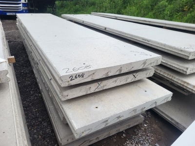 6x Concrete Panels