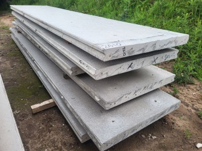 6x Concrete Panels