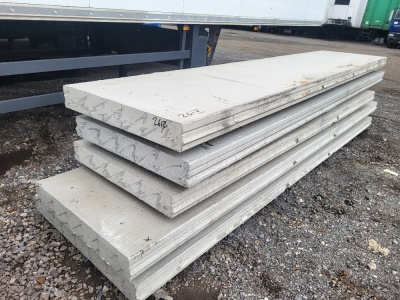 5x Concrete Panels