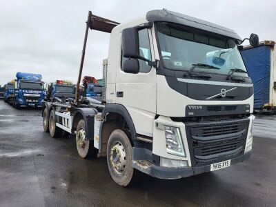 2015 Volvo FM 8x4 Hook Loader