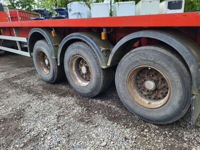 2001 Lawson David 45ft Triaxle Flat Trailer - 6