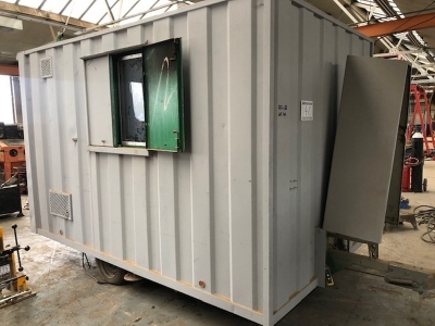 Groundhog Drawbar Welfare Unit Partly Refurbished