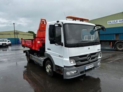 2013 Mercedes Atego 822 4x2 Tipper