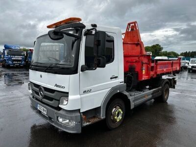 2013 Mercedes Atego 822 4x2 Tipper - 2