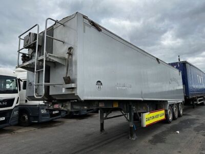 2014 Fruehauf Triaxle Alloy Tipping Trailer