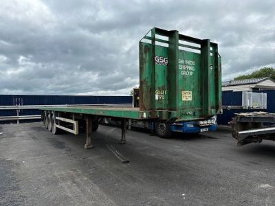 2005 Slemish Triaxle Flat Trailer