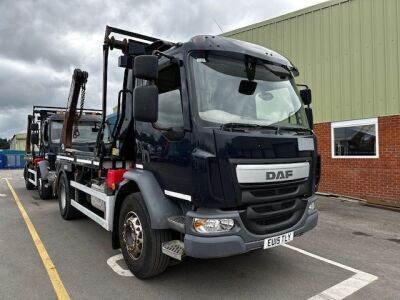 2015 DAF LF220 4x2 Telescopic Skip Loader