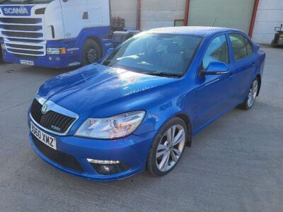 2010 Skoda Octavia VRS TDi Car - 2