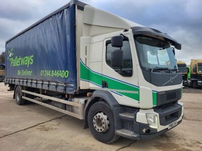 2016 Volvo FL 4x2 Curtainside Rigid