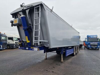 2021 Stas Triaxle Alloy Body Bulk Tipping Trailer