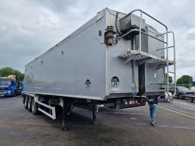 2014 Fruehauf Triaxle Alloy Body Tipping Trailer