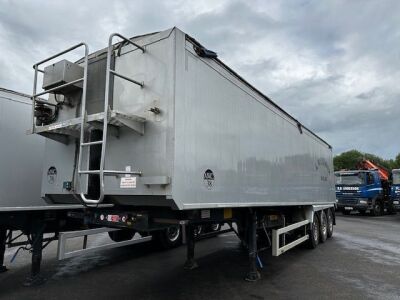 2014 Fruehauf Triaxle Alloy Tipping Trailer