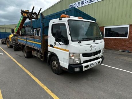 2012 Mitsubishi Fuso Canter 7C15 4x2 Dropside Tipper