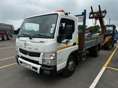 2012 Mitsubishi Fuso Canter 7C15 4x2 Dropside Tipper - 2