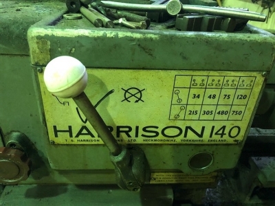 Harrison 140 Lathe - 2