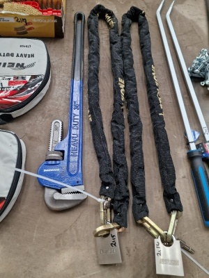 6ft Heavy Duty Chain & Lock