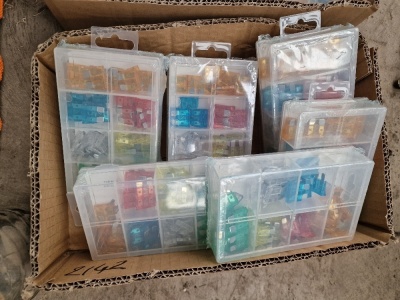 6x Boxes of Standard Fuses