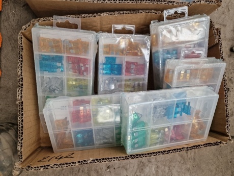 6x Boxes of Standard Fuses