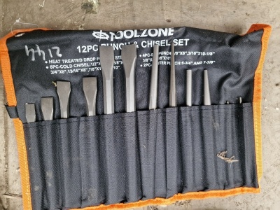 12pc Punch & Chisel Set