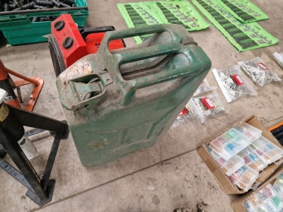 Welder, Heater, Axle Stands and Jerry Can - 5