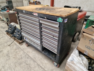 Sonic Tool Box on Castors - 2