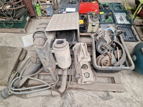 Qty of Misc Truck Blower Parts