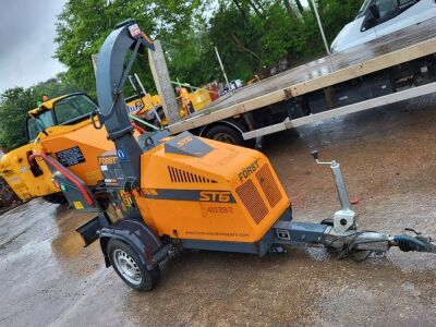 2015 Forst ST6 6" Towable Diesel Wood Chipper