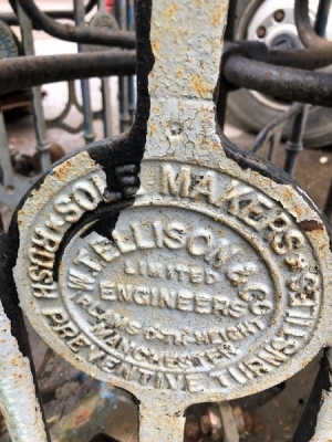 Ellison Vintage Turnstile from Wimbledon Dog Track - 2