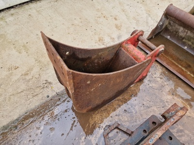 12" Digging Bucket 45mm Pins - 4