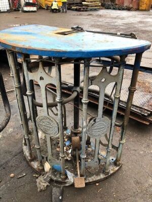 W.T Ellison Vintage Turnstile from Wimbledon Dog Track - 3