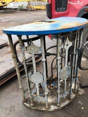 W.T Ellison Vintage Turnstile from Wimbledon Dog Track - 4