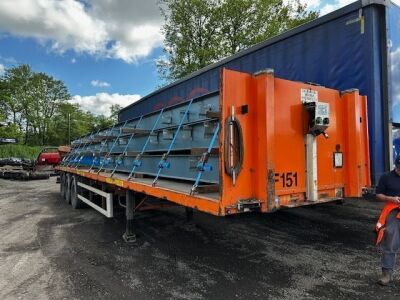 2008 SDC Triaxle Flat Trailer