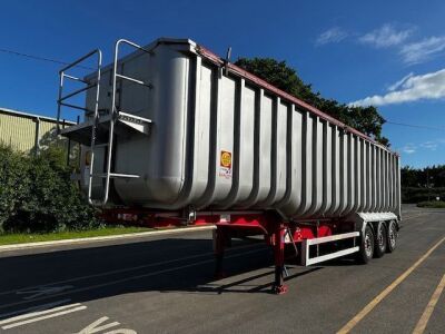 2015 Fruehauf Triaxle Tipping Trailer