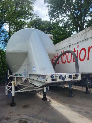 2018 Feldbinder 40m³ Triaxle 2 Pot Belly Tank Trailer - 2